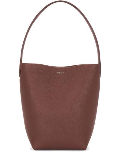 The Row Small Park Tote - Brown