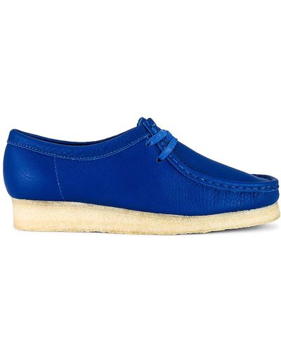 Clarks Wallabee Shoe - Blue