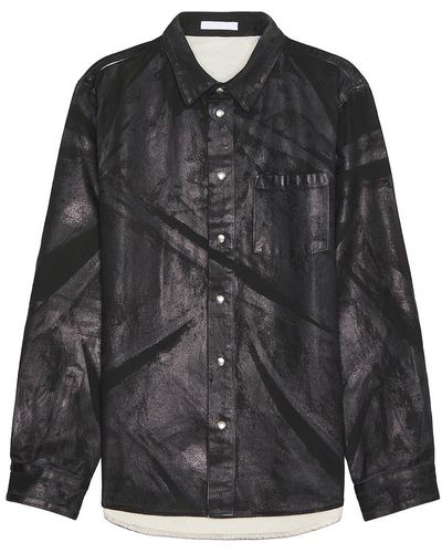 Helmut Lang Shirt Jacket - Black