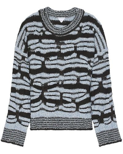 Bottega Veneta Distorted Stripes Sweater - Multicolor