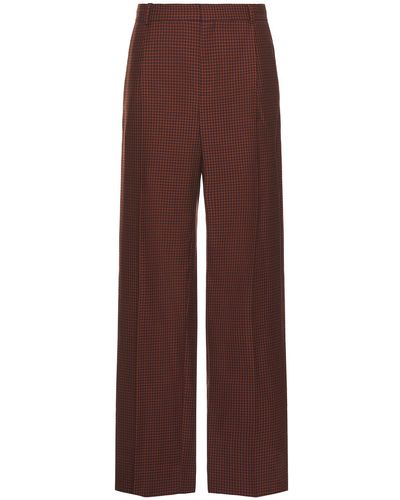 BOTTER Classic Pants With Pleat - Brown