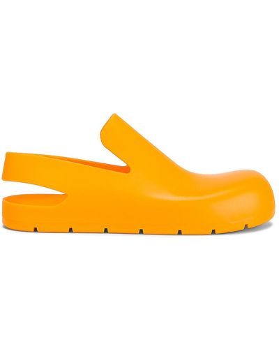 Bottega Veneta Puddle Slingback Sandals - Orange