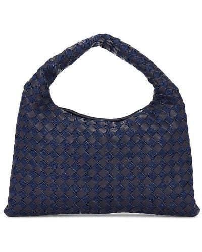 Bottega Veneta Small Hop Bag - Blue