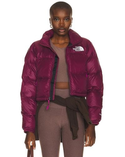 The North Face Nupste Short Jacket - Red