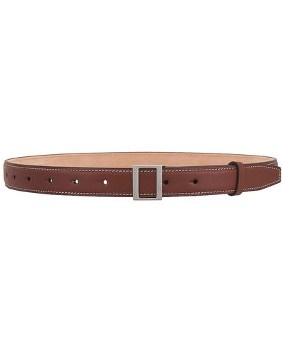Acne Studios Leather Belt - Brown