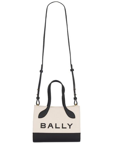 Bally Bar Tote Bag - Black