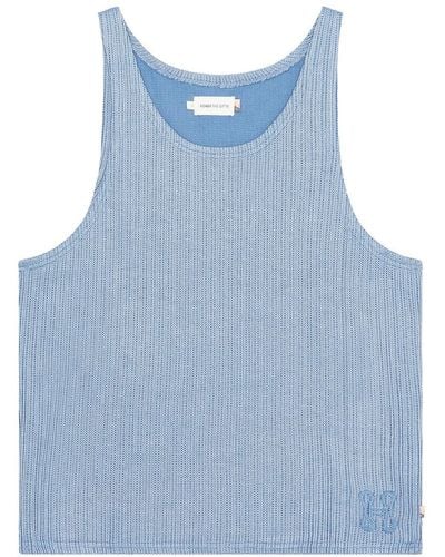 Honor The Gift Knit Tank Top - Blue