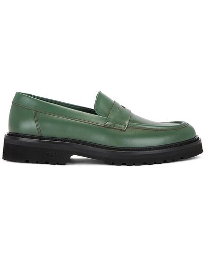 VINNY'S Richee Penny Loafer - Green