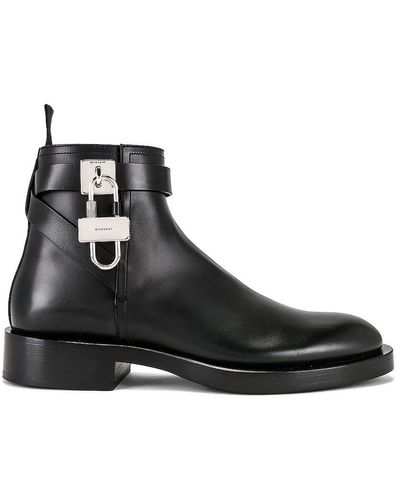 Givenchy Lock Ankle Boot - Black