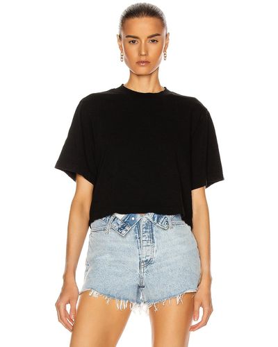 Cotton Citizen Tokyo Crop Tee - Black