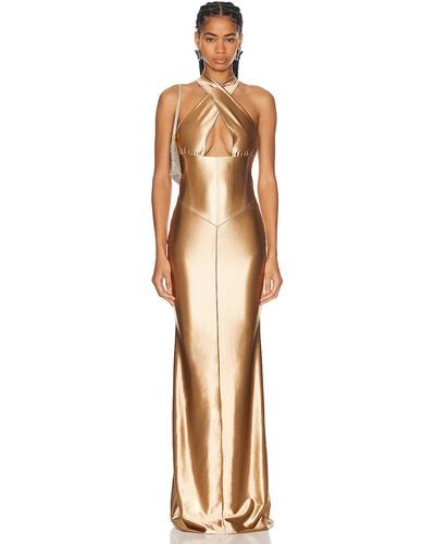 retroféte Charity Dress - Metallic