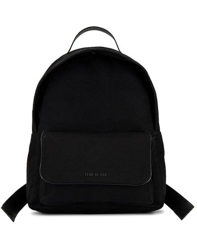 Fear Of God Canvas Backpack - Black