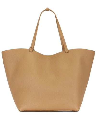 The Row Xl Park Tote - Brown