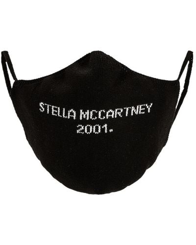 Stella McCartney Knit Face Mask - Black