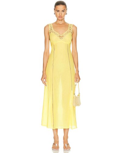 All That Remains Sophie Dress - Yellow