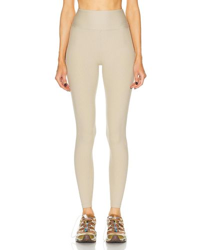 Year Of Ours Ribbed High Legging - Natural