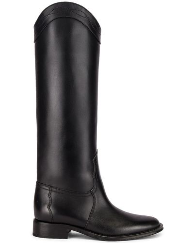 Saint Laurent Godiva Boots - Black