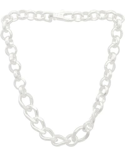 Martine Ali Silver Coated Yurel Necklace - Metallic