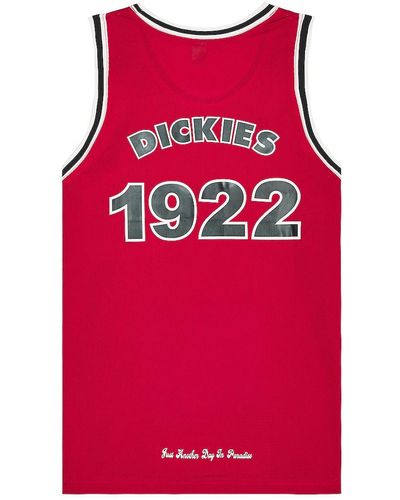 Dickies Nys Baseball Jersey - Red