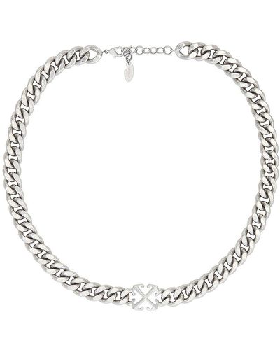 Off-White c/o Virgil Abloh Arrow Chain Necklace - Metallic