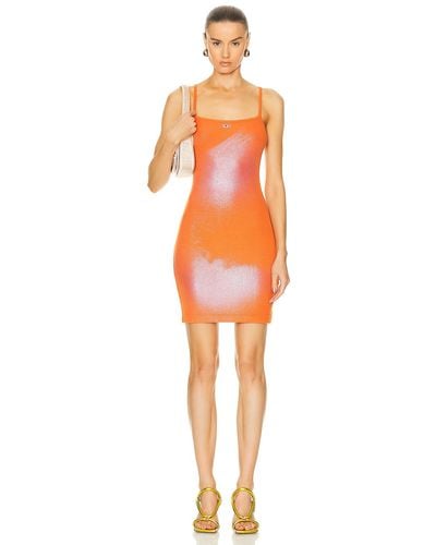 DIESEL Hopy Dress - Orange