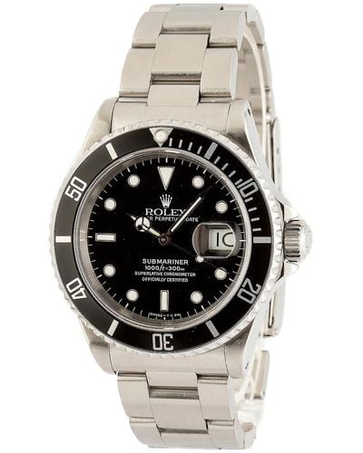 Bob's Watches X Fwrd Renew Rolex Submariner 16610 Steel Oyster - Gray