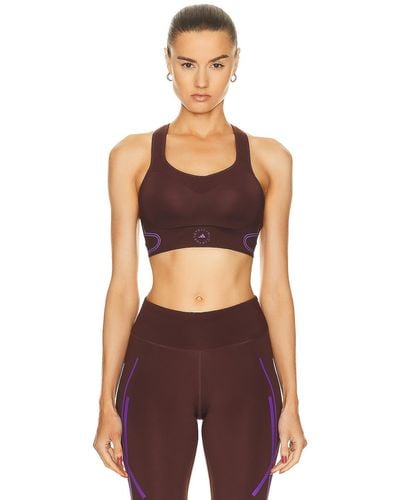 adidas By Stella McCartney True Pace High Support Sports Bra - Red