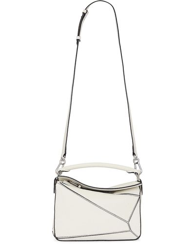 Loewe Puzzle Small Bag - White