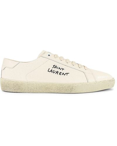 Saint Laurent Sl/06 Sneaker - Natural