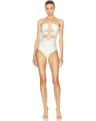 Shani Shemer Sherry One Piece Swimsuit - White