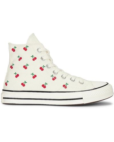Converse Chuck 70 Cherries Sneaker - White