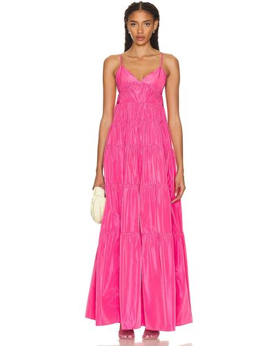 STAUD Ripley Dress - Pink