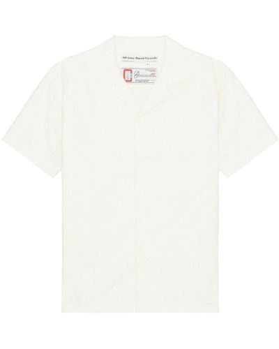 Advisory Board Crystals Pacifist Camp Shirt - White