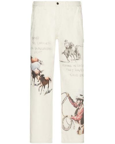 One Of These Days Fort Courage Painter Pants - Natural