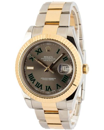 Bob's Watches Rolex Datejust Ii 116333 - Metallic