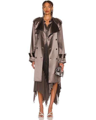 Peter Do For Fwrd Handkerchief Trench - Gray
