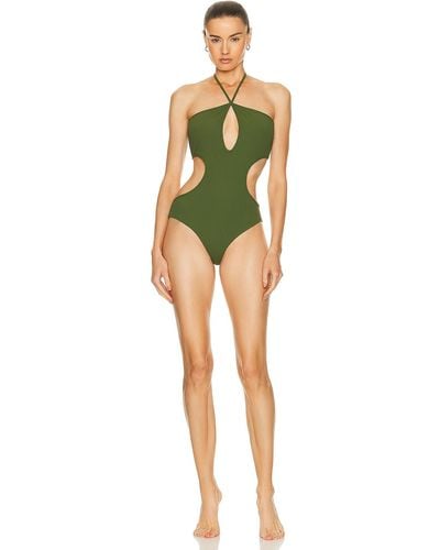 Johanna Ortiz Mawingu Onepiece Swimsuit - Green