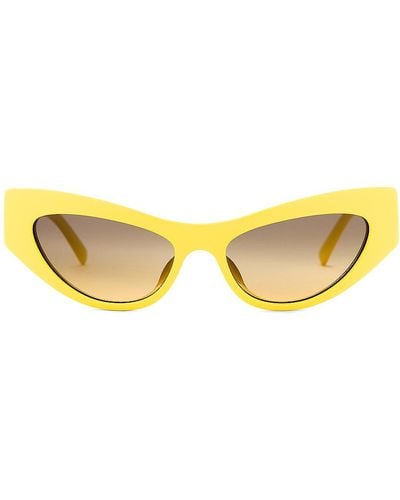 Dolce & Gabbana Cat Eye Sunglasses - Yellow