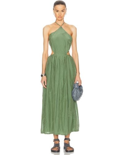 All That Remains For Fwrd Lou Dress - Green