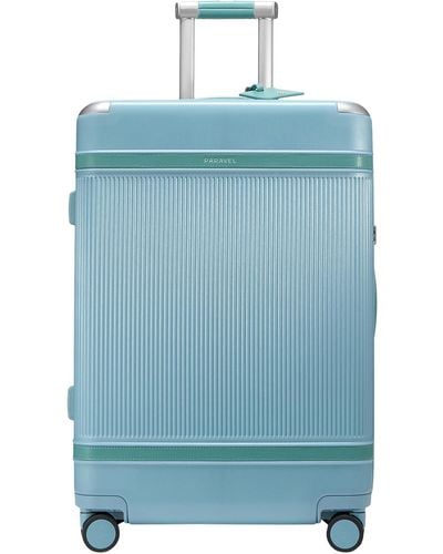 Paravel Aviator100 Checked Suitcase - Blue