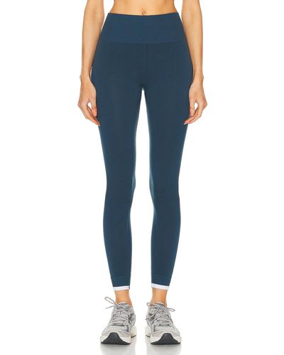 The Upside Form Seamless 25in Midi Pant - Blue