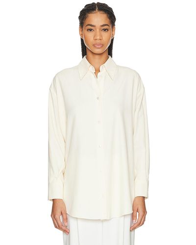 The Row Andra Shirt - White