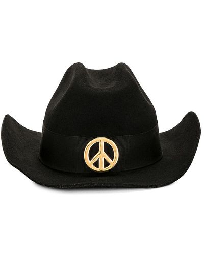 Moschino Jeans Cowboy Hat - Black
