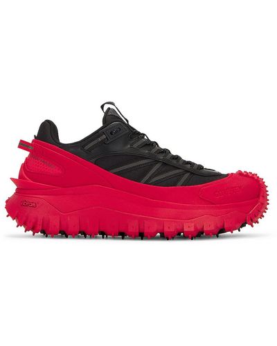 Moncler Trailgrip Goretex Sneaker - Red
