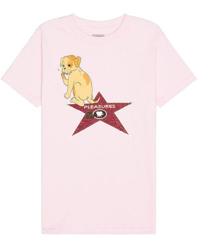 Pleasures Fame T-shirt - Pink