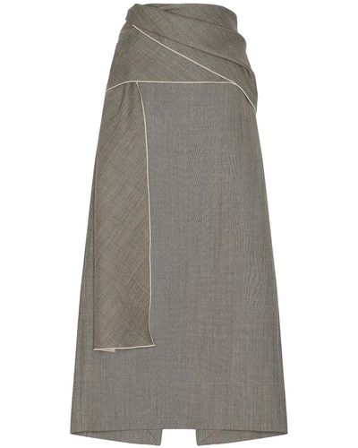 The Row Laz Skirt - Gray