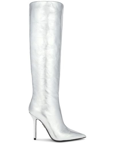 David Koma Wide Leg Knee High Boot - White
