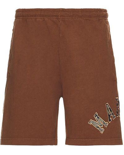 Market Rug Dealer Throwback Arc Shorts - Brown