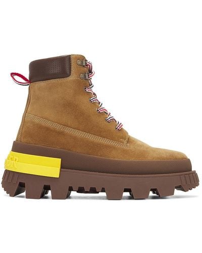 Moncler Mon Corp Ankle Boots - Brown