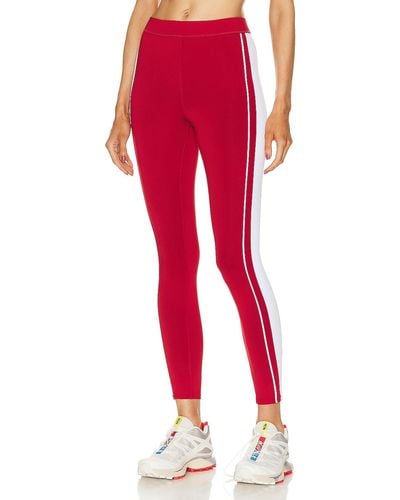 Alo Yoga Airlift High Waisted Car Club legging - Red